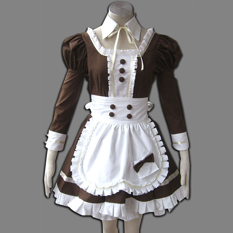 Maid Uniform 4 Coffee Whispery Cosplay Costumes UK