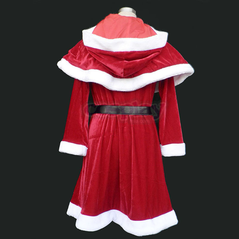 Christmas Lady Dress 9 Red Cosplay Costumes UK