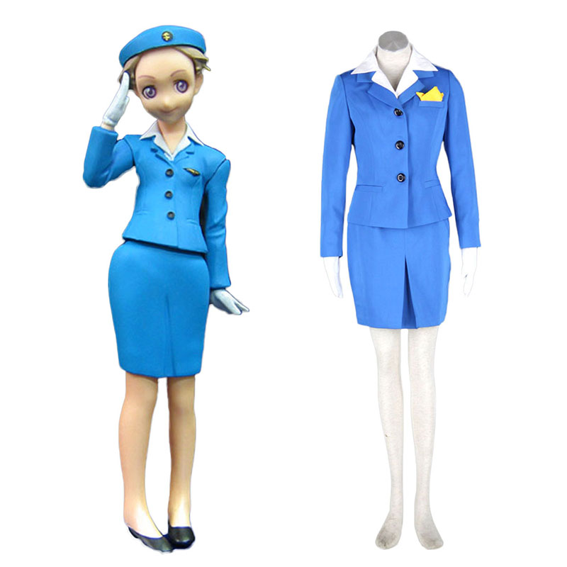 Aviation Uniform Culture Stewardess 1 Cosplay Costumes UK