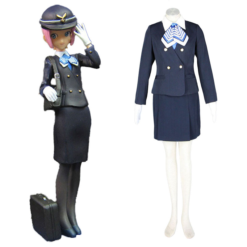 Aviation Uniform Culture Stewardess 7 Cosplay Costumes UK