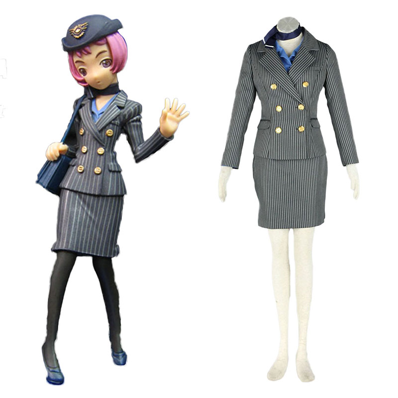 Aviation Uniform Culture Stewardess 8 Cosplay Costumes UK