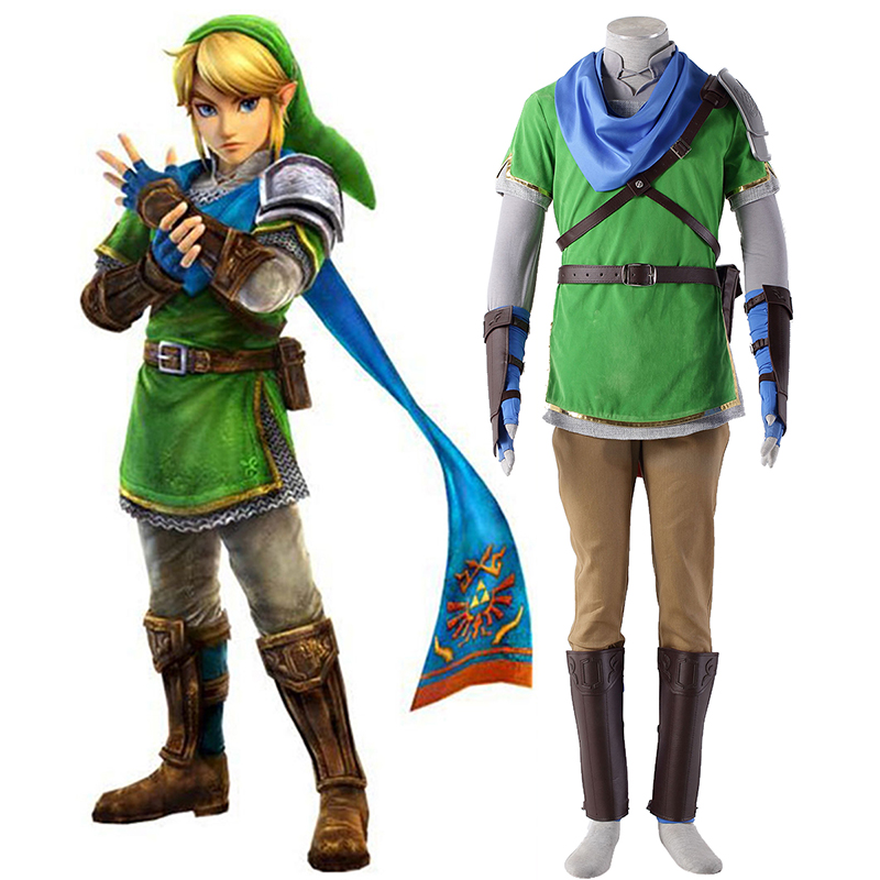 The Legend of Zelda Hyrule-Warriors Link 5 Cosplay Costumes UK
