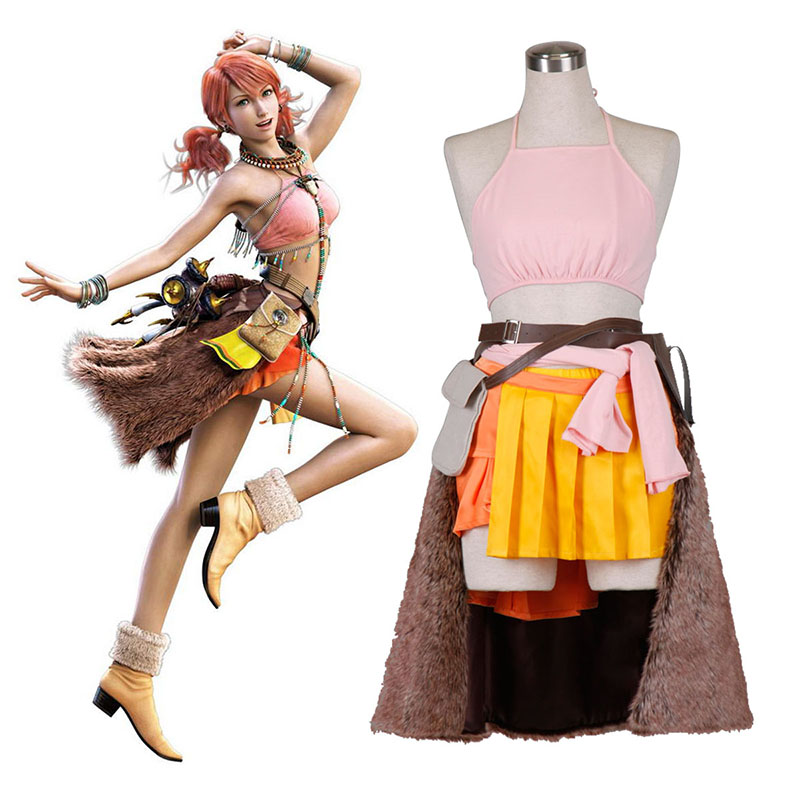 Final Fantasy XIII Oerba Dia Vanille 1 Cosplay Costumes UK