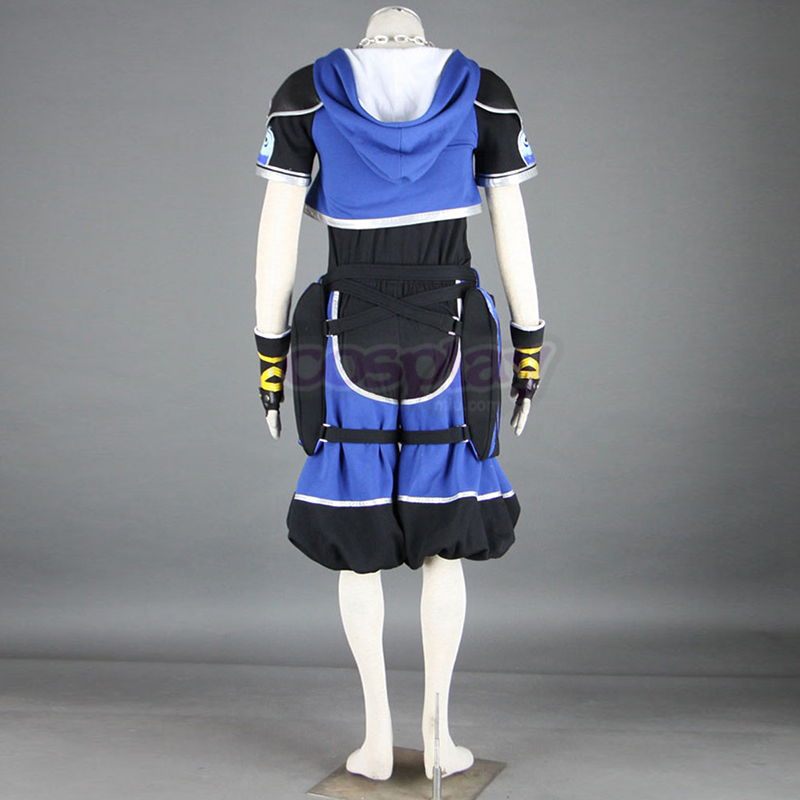 Kingdom Hearts Sora 2 Blue Cosplay Costumes UK