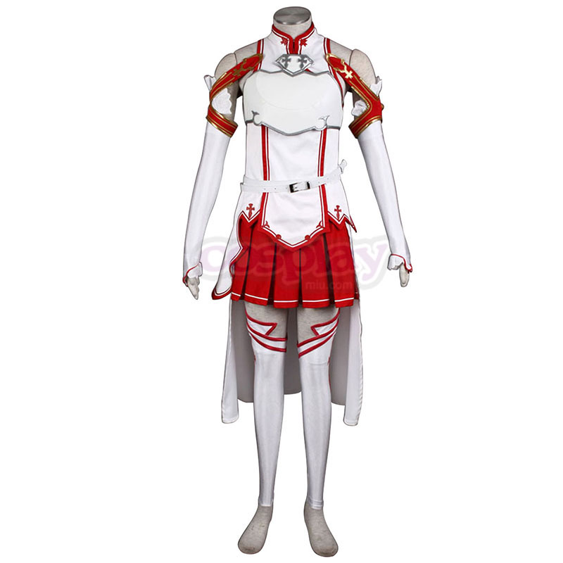 Sword Art Online Asuna 1 Cosplay Costumes UK