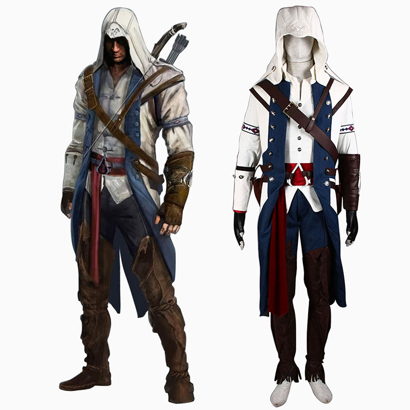 Assassin's Creed III Assassin 8 Cosplay Costumes UK
