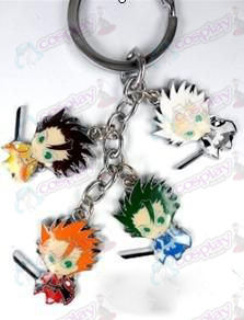 Bleach Accessories-Lang Lion in Winter Color 4 Pendant Keychain