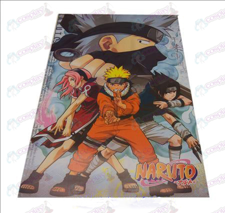 D42 * 29 Naruto embossed posters (8)