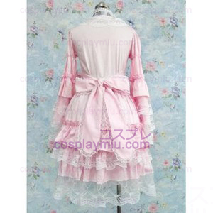 Tailor-made Pink Gothic Lolita Cosplay Costume