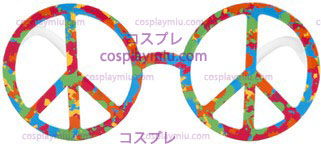Glasses Peace Sign Psychedelic
