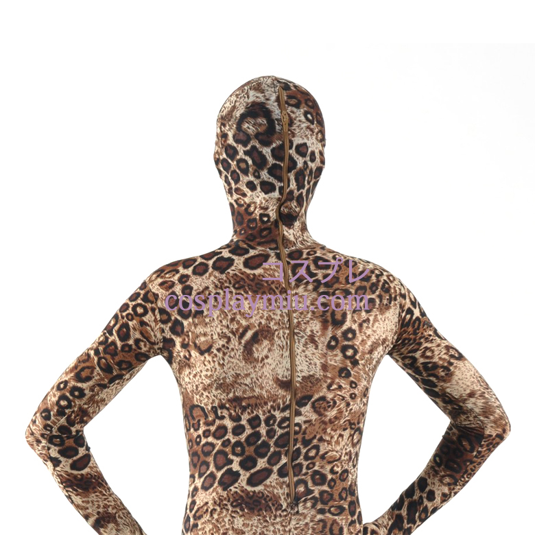 Leopard Pattern Zentai Suit