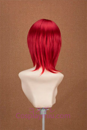 Vocaloid Akaito Short Wine Red Cosplay Wig