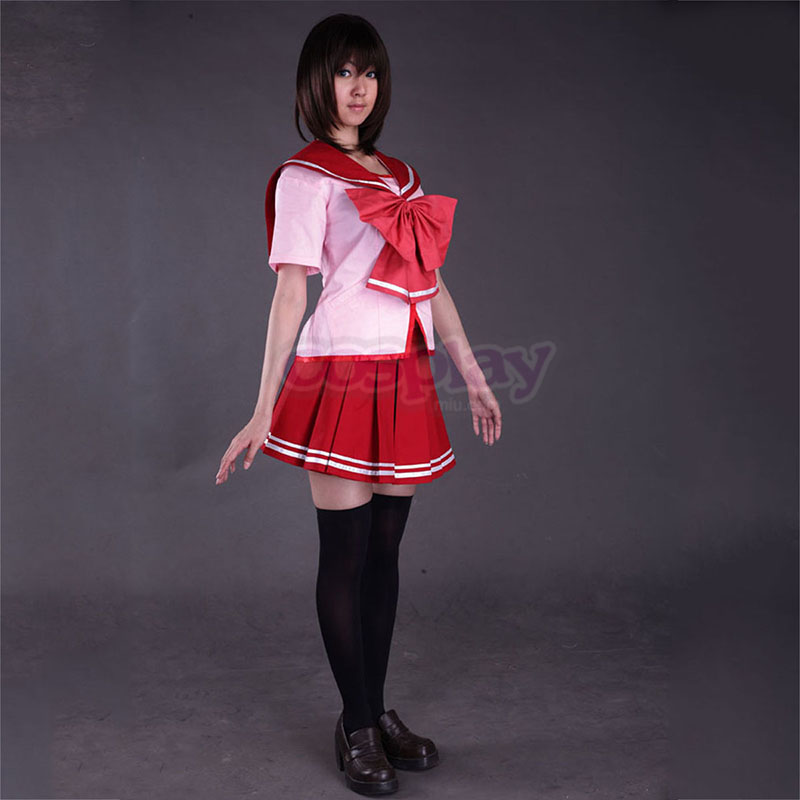 To Heart 2 CostumesKousaka Tamaki 2 Summer Sailor Cosplay Costumes UK