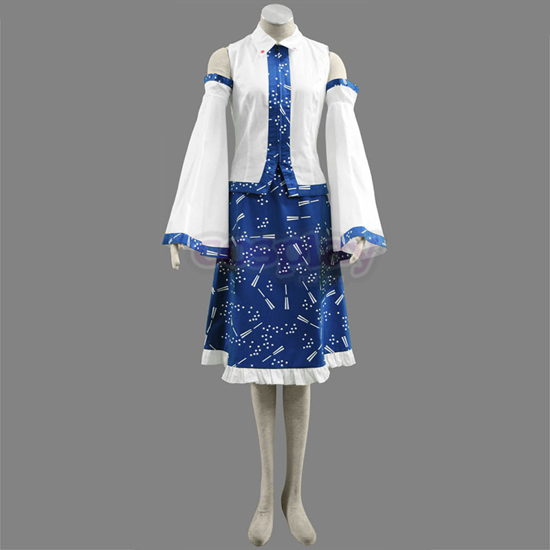 Touhou Project Kochiya Sanae Cosplay Costumes UK