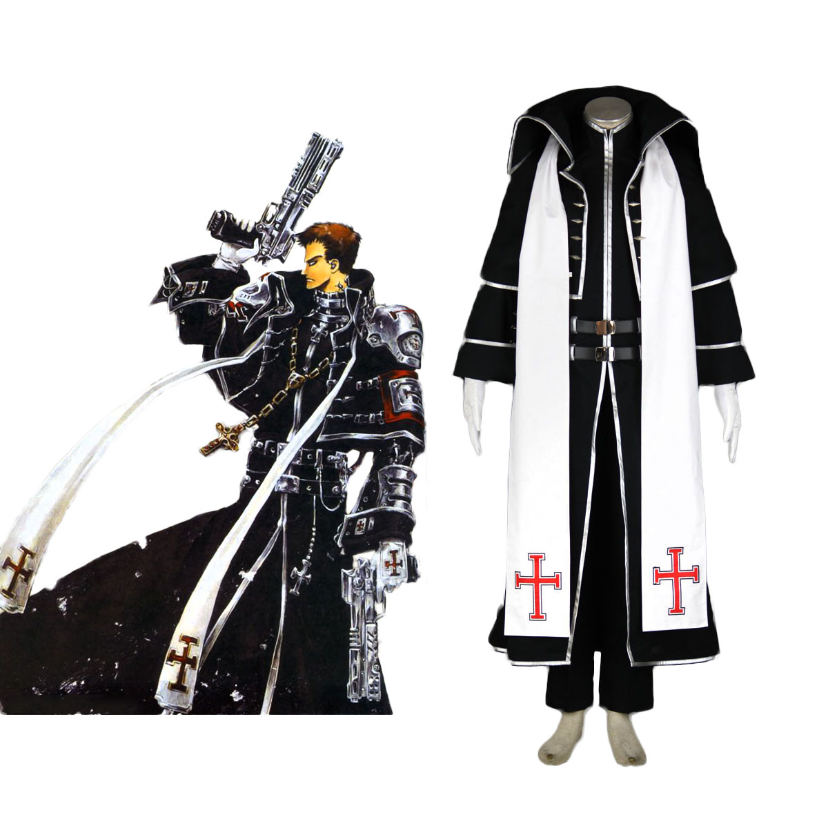 Trinity Blood Tres Iqus 1 Cosplay Costumes UK