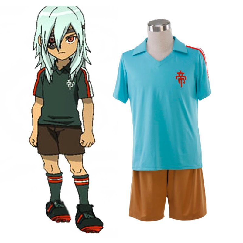 Inazuma Eleven Teikoku Summer Soccer Jersey 1 Cosplay Costumes UK