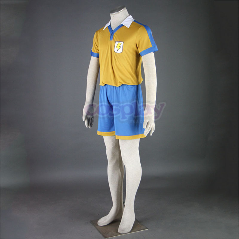 Inazuma Eleven Raimon Summer Soccer Jersey 2 Cosplay Costumes UK