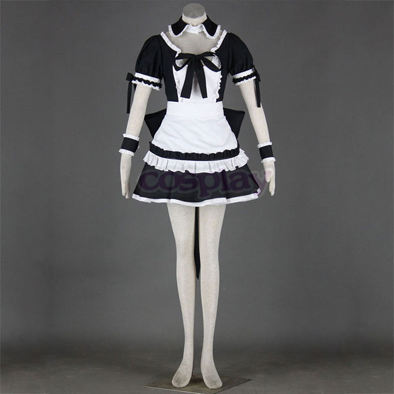 Queen's Blade Airi Maid Cosplay Costumes UK