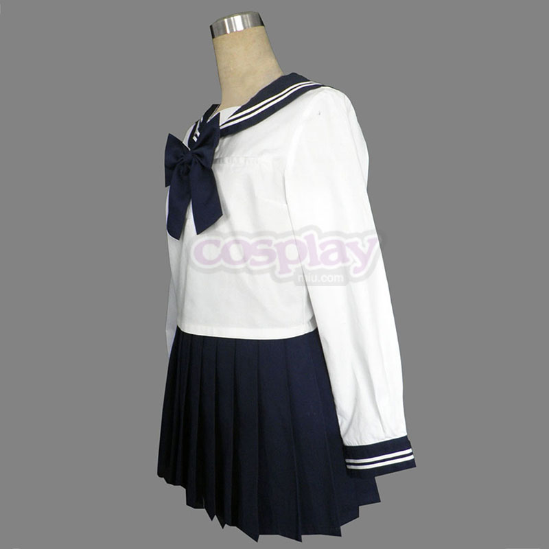 Long Sleeves Sailor Uniform 9 Cosplay Costumes UK