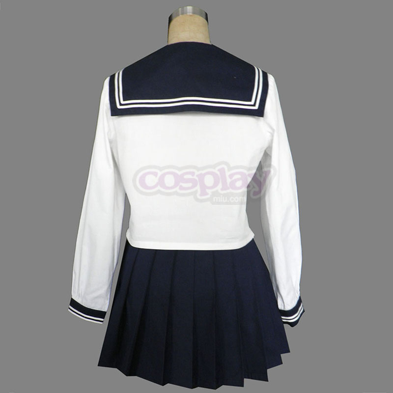 Long Sleeves Sailor Uniform 9 Cosplay Costumes UK