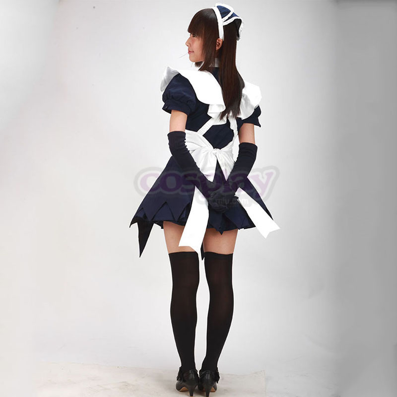 Blue Maid Uniform 12 Cosplay Costumes UK