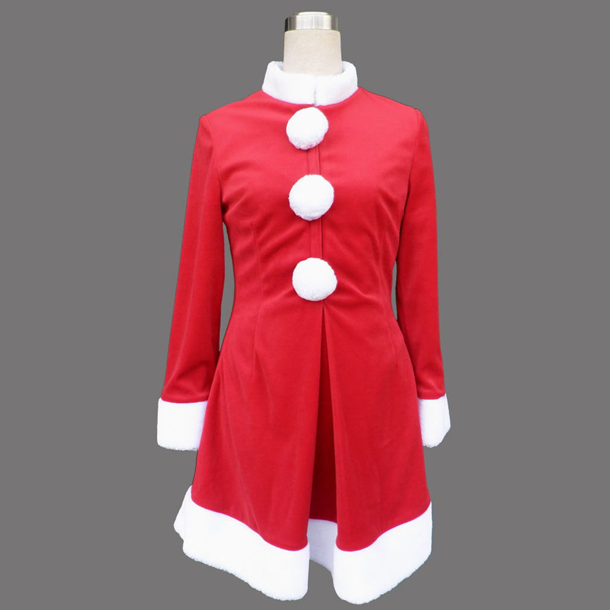 Red Christmas Lady Dress 6 Cosplay Costumes UK