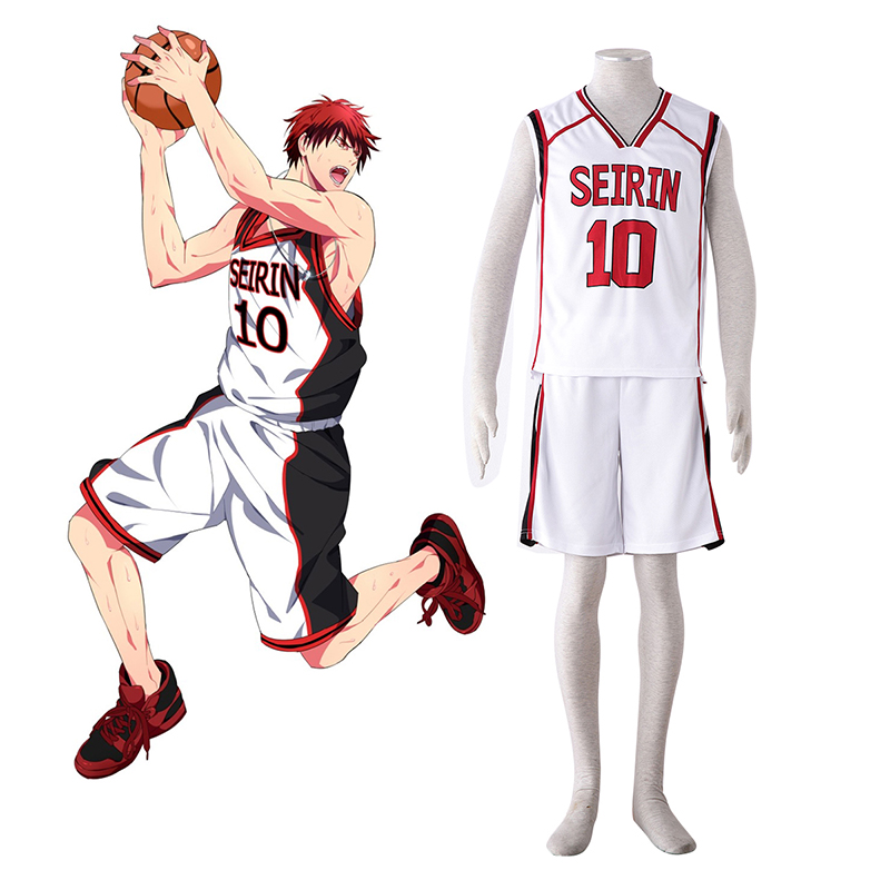 Kuroko's Basketball Taiga Kagami 3 Cosplay Costumes UK