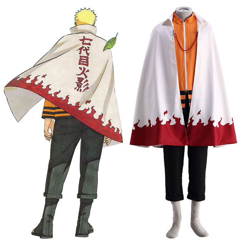 Naruto Shippuuden Naruto Uzumaki 12 Cosplay Costumes UK