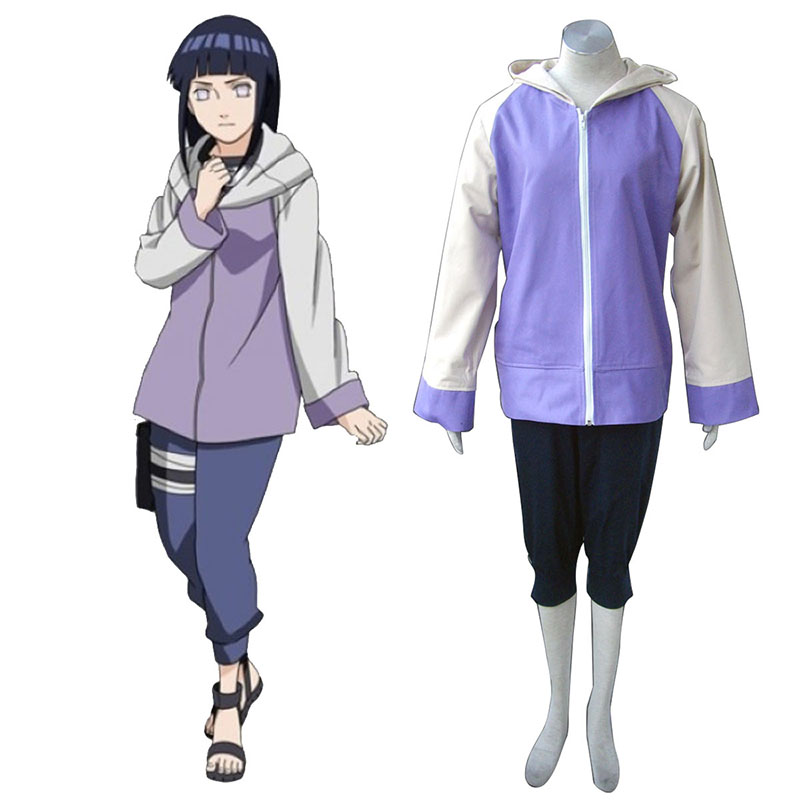 Naruto Shippuden Hinata Hyuga 2 Cosplay Costumes UK