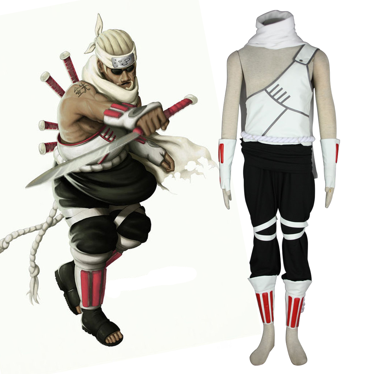 Naruto Killer B 1 Cosplay Costumes UK