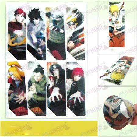 SQ021-Naruto anime big Bookmarks (5 version of the price)