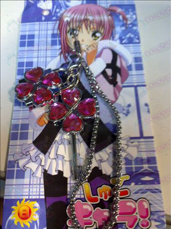 Shugo Chara! Accessories couple phone chain (pink)