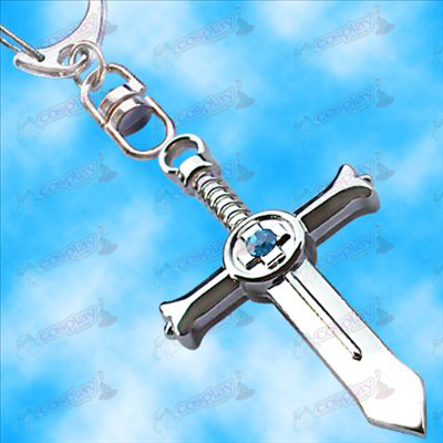 Fairy Tail Bagre crucifix hanging buckle