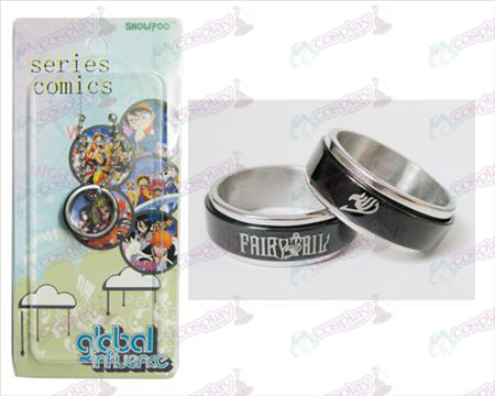 Fairy Tail Accessories Black Steel Ring transporter