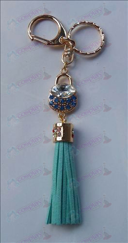 Fruits Basket Accessories Blue Diamond Keychain