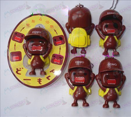 Domo Accessories face doll ornaments (a) yellow bag