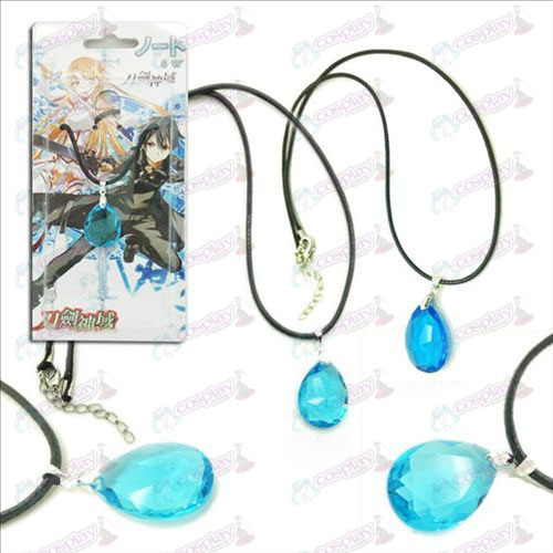 Sword Art Online Accessories Yui Hearts 2 color drop pendant necklace