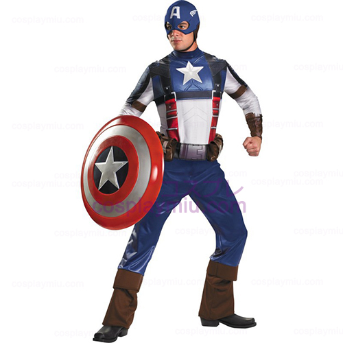 Captain America Movie - Captain America Deluxe Adult Costume