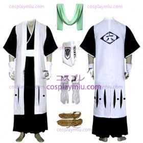 Bleach 6th Division Captain Kuchiki Byakuya Men Cosplay Costume