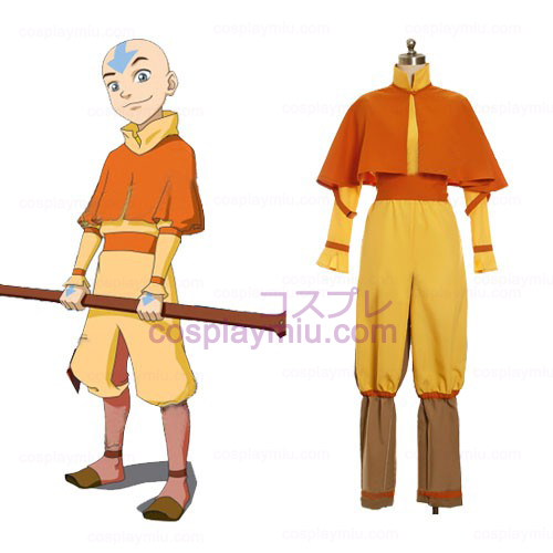 Avatar The Last Airbender Cosplay Aang Costume