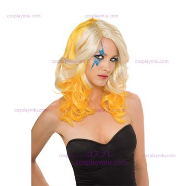 Lady Gaga Blonde And Yellow Wig
