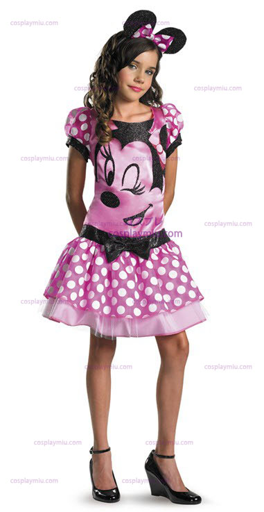 Clubhouse Minnie Mouse Pink Child Costume