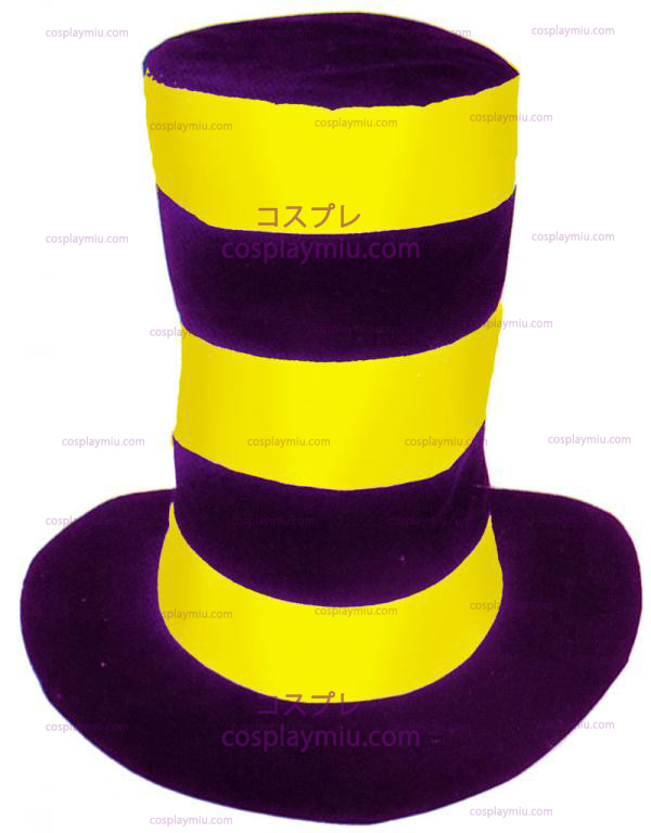 Deluxe Striped Top Hat