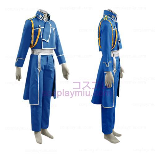 FullMetal Alchemist Roy Mustang Military Cosplay Costume