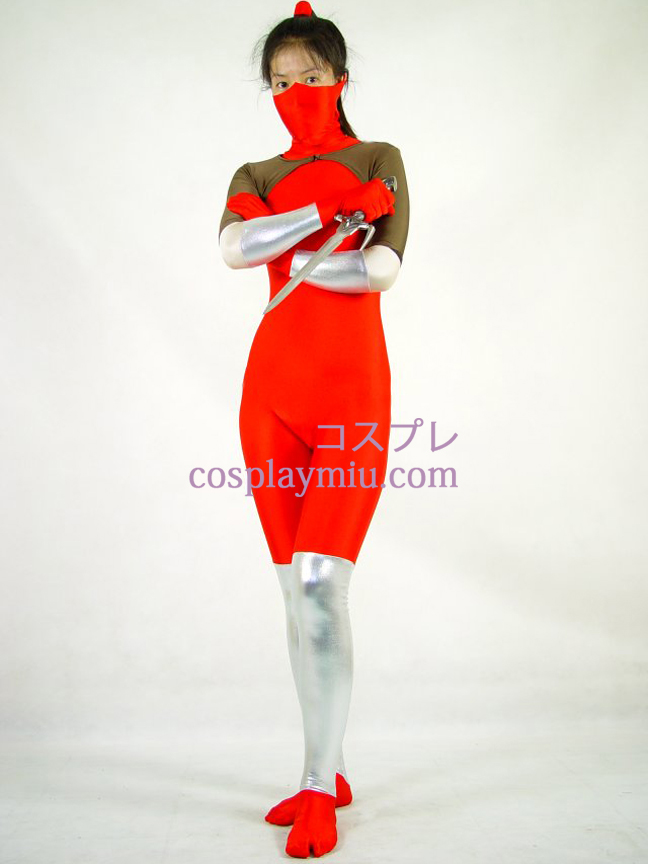 Red Lycra Cosplay Costume